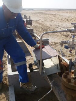 Remote Automation Solution for Oil Well Heads .